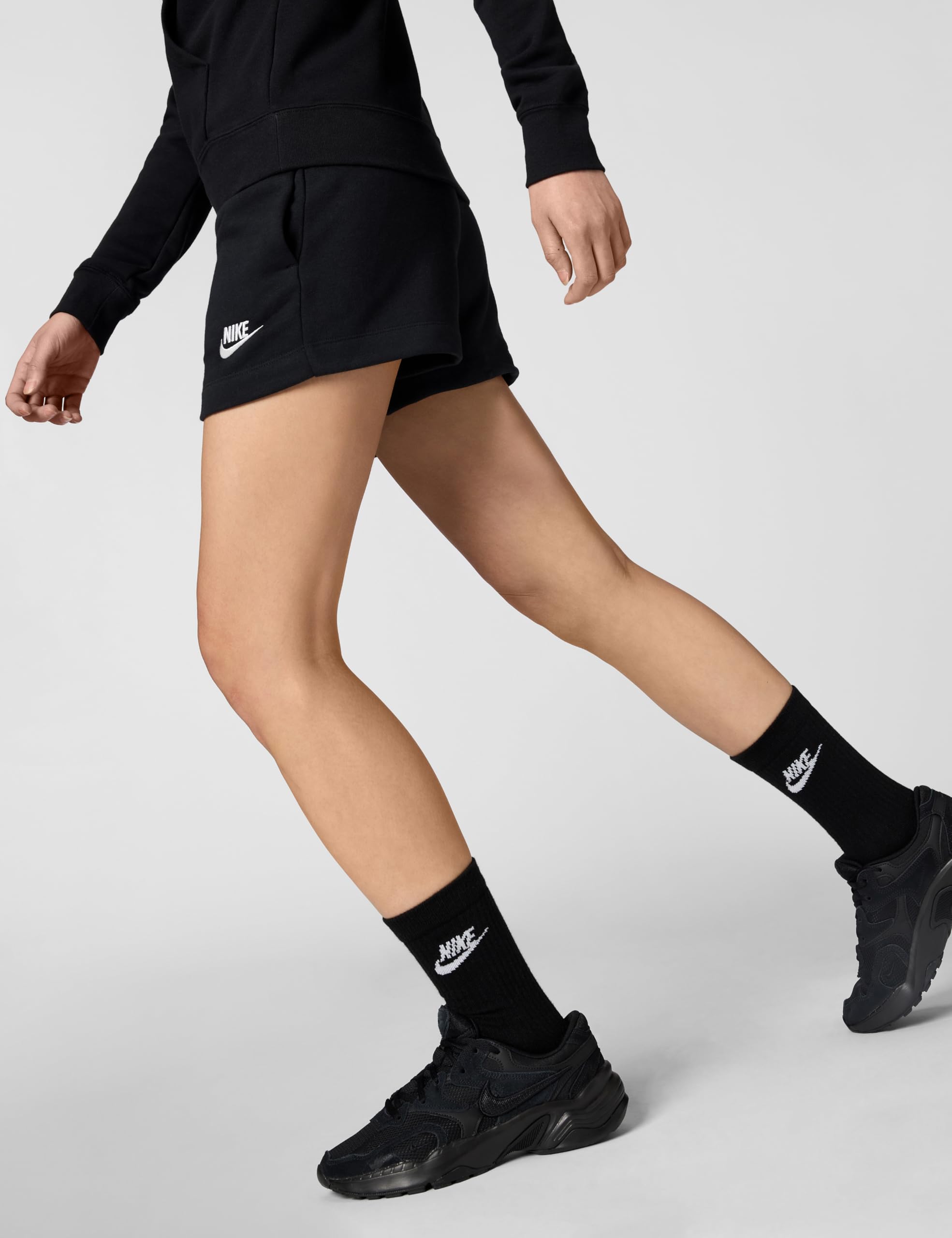 Nike W NSW Club Flc Mr Short - Shorts - Sport - Femme