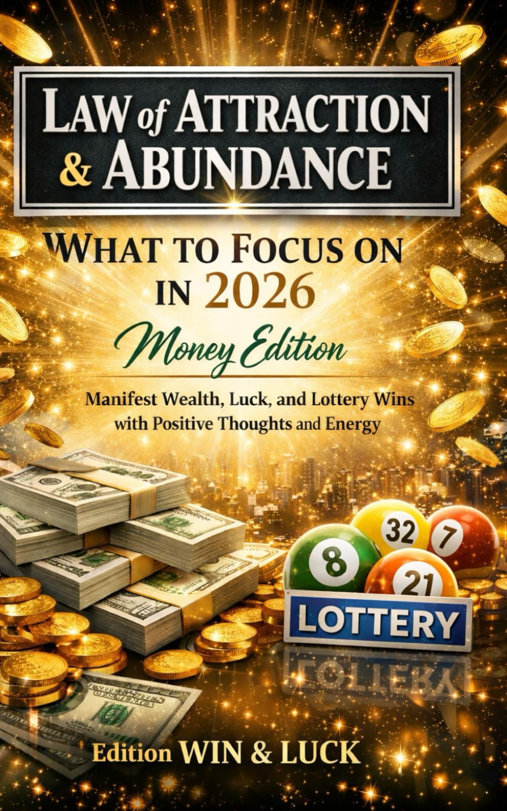 Law of Attraction & Abundance: What to Focus on in 2026: Money Edition : Manifest Wealth, Luck, and Lottery Wins with Positive Thoughts and Energy