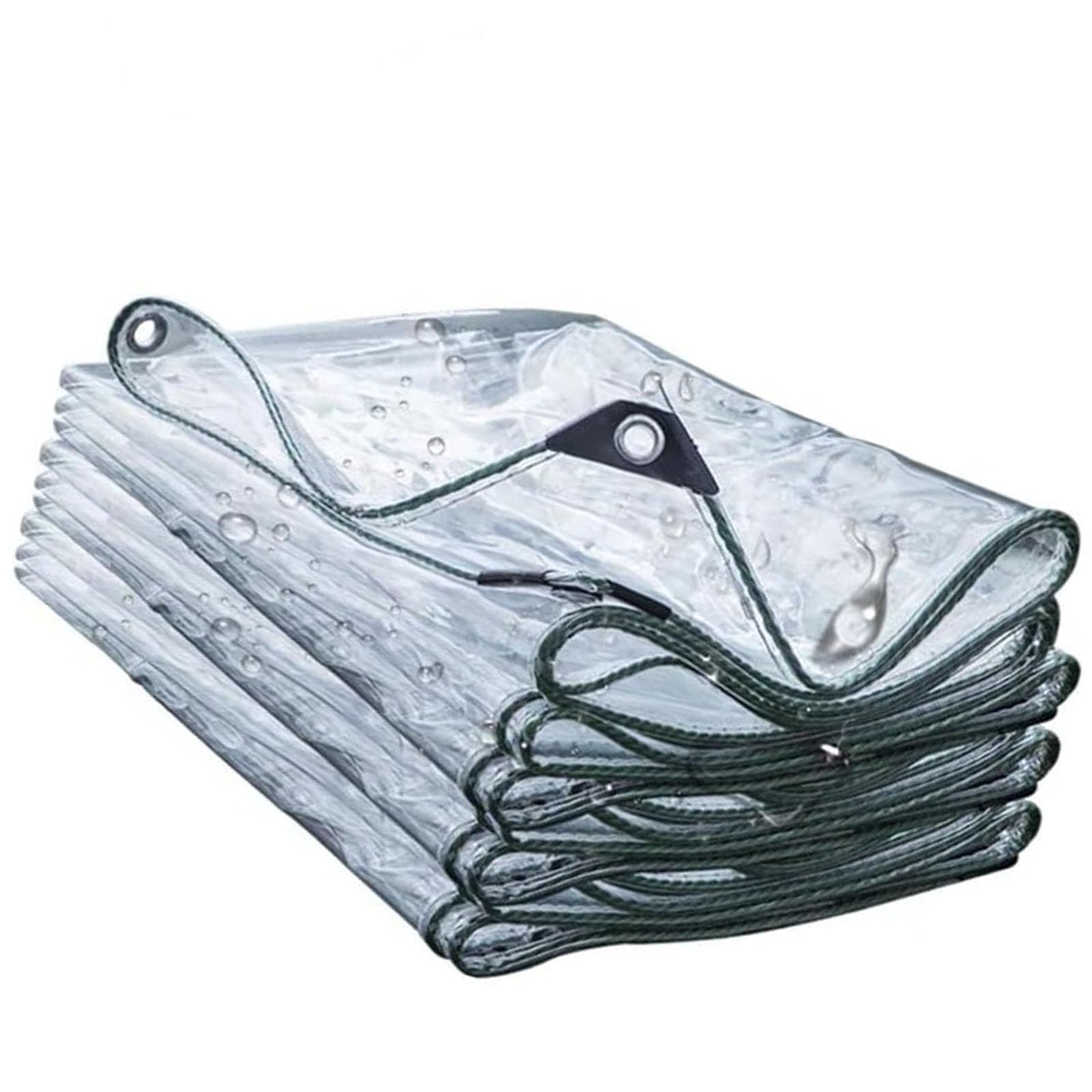 Toldo impermeable transparente de 105 x 310 cm para cuidar el invernadero