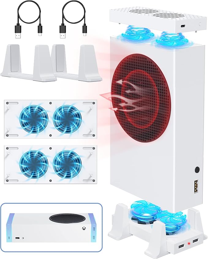 Système de ventilateur de refroidissement amélioré avec support pour