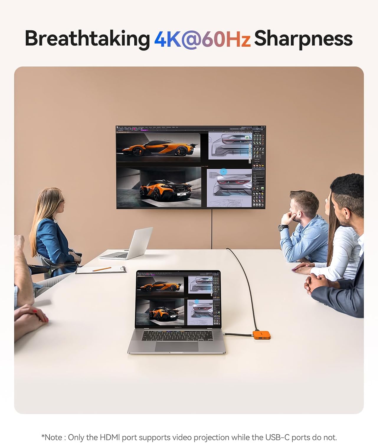 Breathtaking 4K@60Hz Sharpness