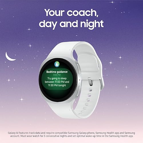 Miniatura 2 de Samsung Galaxy Watch 8 (2025) - Reloj inteligente Bluetooth de 1.575 pulgadas, diseño de cojín, monitor de fitness, entrenamiento de sueño,