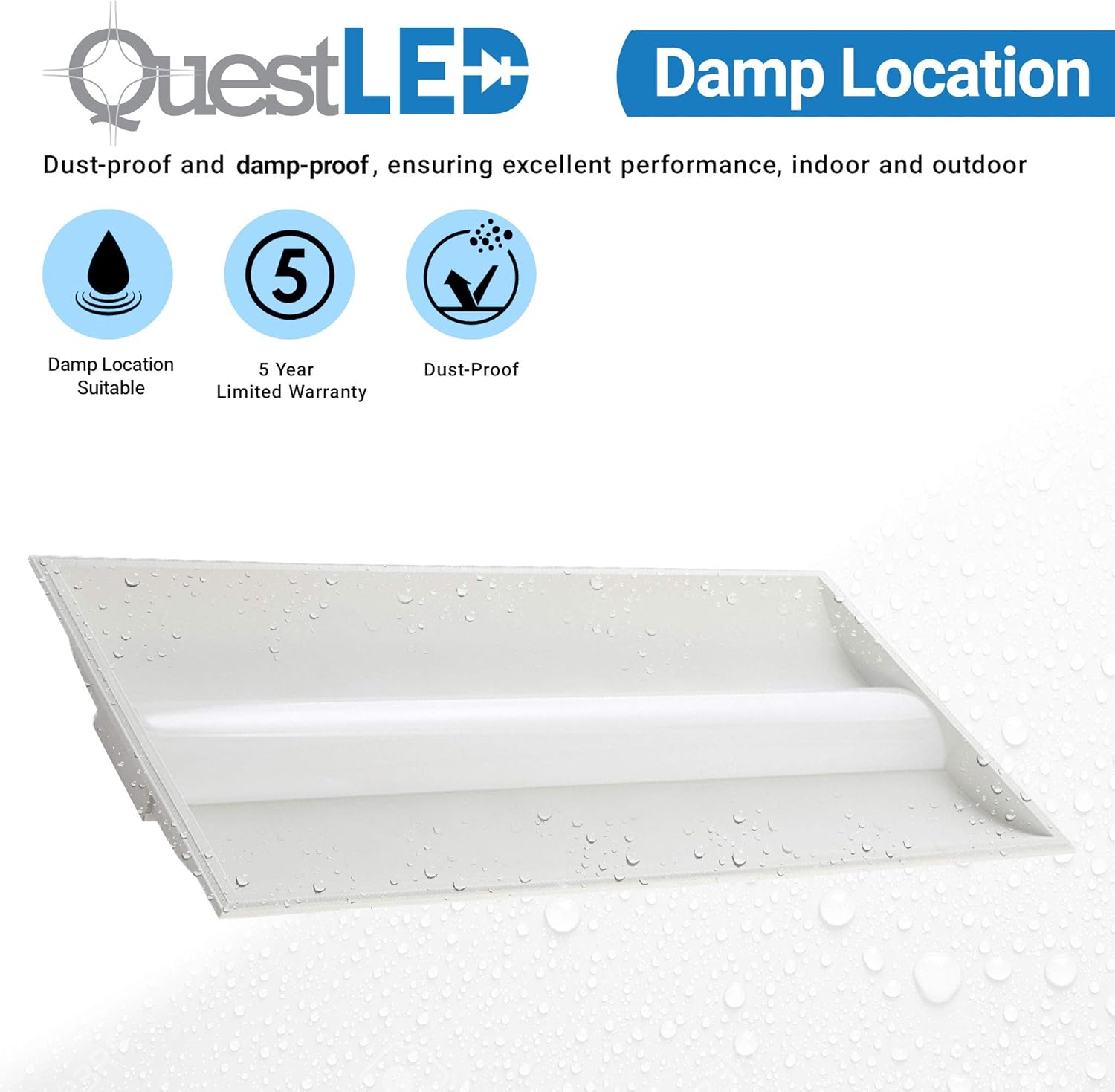 ❤ Crаzу Dеаlѕ 2x4 LED Center Basket Troffer Panel (2 Pack) 35W 3500K Warm White, 4550 Lumens, 120V-277V AC/DC, 0-10V Dimmable, 50,000 Life Hours, CRI>80, UL/DLC Listed Prоmо 40% оƒƒ 2x4 LED Center Basket Troffer Panel (2 Pack) 35W 3500K Warm White, 4550 Lumens, 120V-277V AC/DC, 0-10V Dimmable, 50,000 Life Hours, CRI>80, UL/DLC Listed