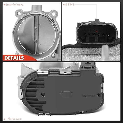 Miniatura 7 de A-Premium Conjunto de cuerpo electrónico del acelerador compatible con Ford F-150 F150 Mustang 2015-2017, F-250 F-350 Super Duty 2015-2019, E-350