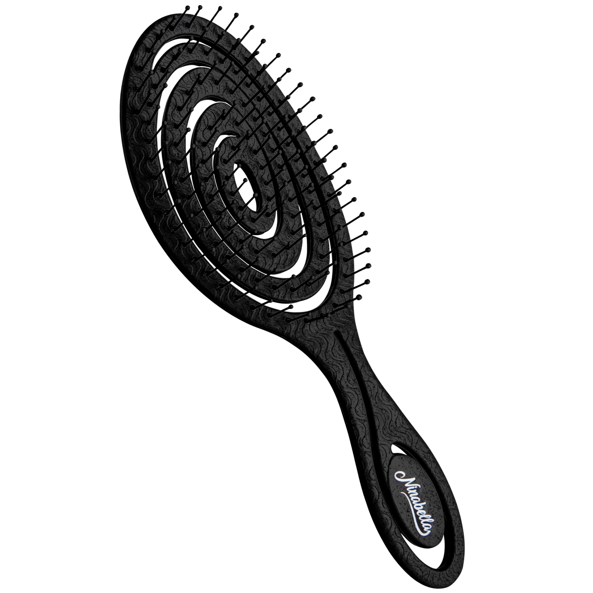 Ninabella Hair Brush Organic Quick Dry Brush for Women - Speed Dry Wet Hair Care Hair Smooth - Scalp Massage Dryer Brush