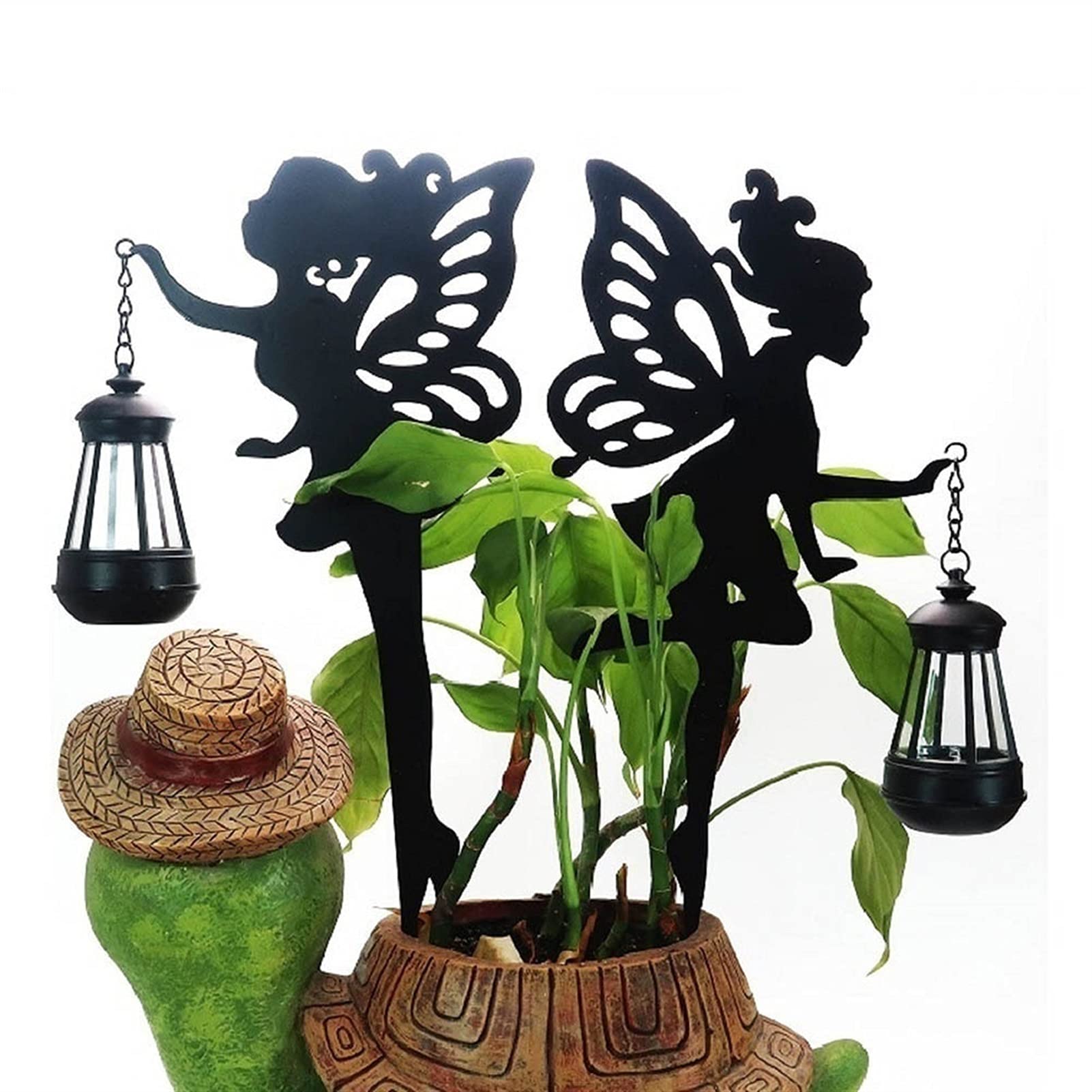 2 Stück LED-Solar-Blumen-Lichterkette, Rasendekoration, Landschaftslicht, wasserdicht, for den Außenbereich, Garten, Rasenpfähle, Lampen, Hofkunst for Zuhause, Hof Lampen