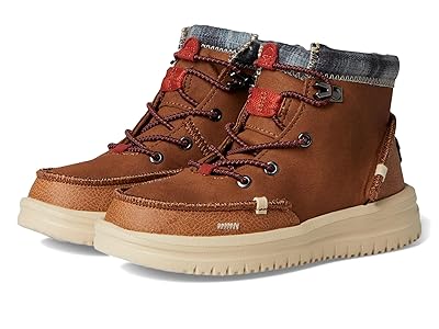 Hey Dude Kids Bradley Classic (Toddler) Boys Shoes Cognac : 9 Toddler M, Leather