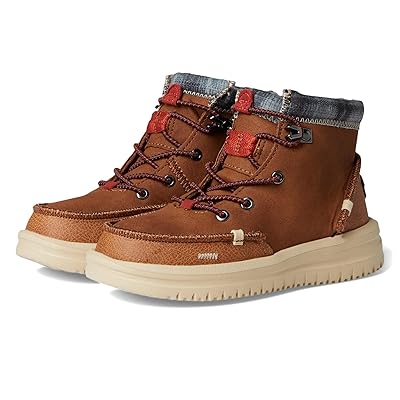 Hey Dude Kids Bradley Classic (Toddler) Boys Shoes Cognac