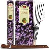 Vista 1 de TRUMIRI Paquete de 6 varillas de incienso con dobladillo de lavanda preciosa de 0.71 onzas (aproximadamente 120 varillas)