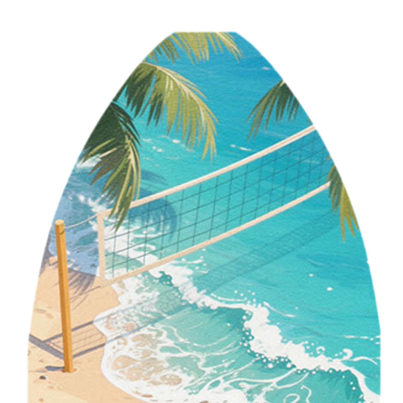 Skimboard mit Hochglanzbeschichtung für Jugendliche Und Erwachsene Leichtes Bodyboard Aus Holz für Sommer Und Wassersport