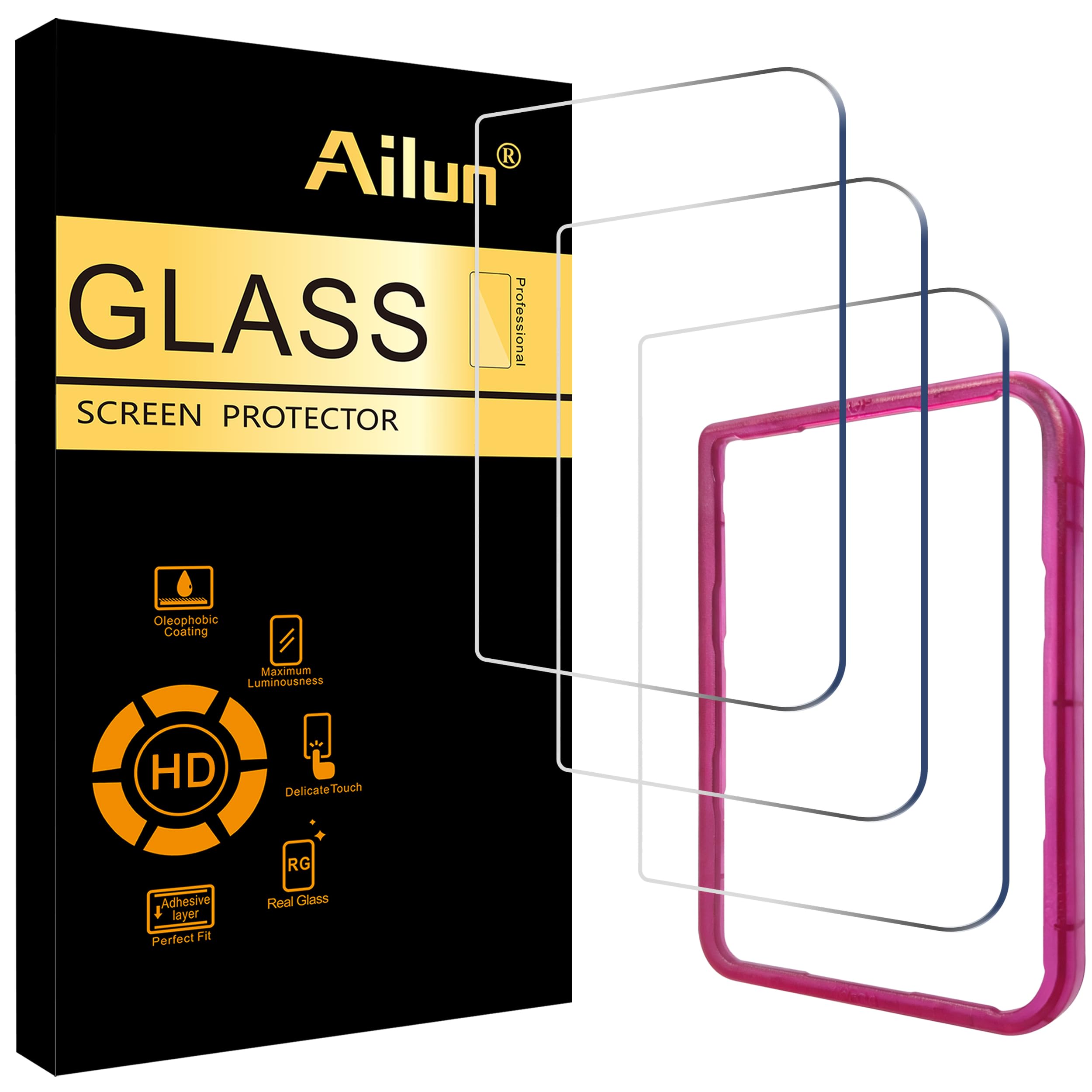 Ailun 3 Pack Screen Protector for iPhone SE 2020 2nd/2022 3rd Gen — Amazon image 7