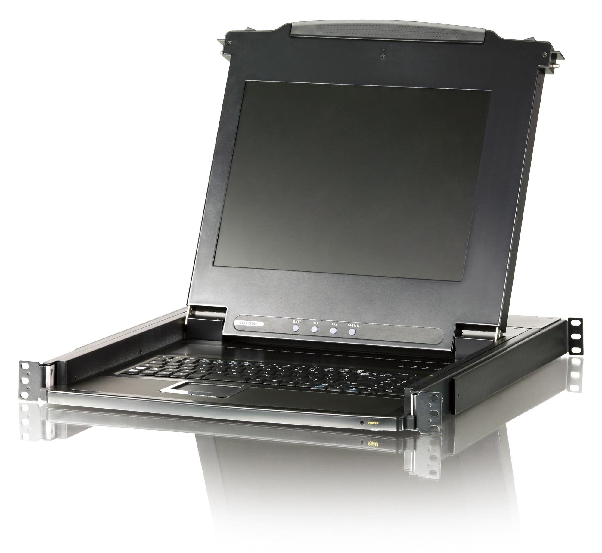 Aten Cl1000m KvM-Konsole 43,20cm (17") Lcd Franz?sisch Azerty Ps/2 Usb Vga Rackmount 1u (cl1000m f)
