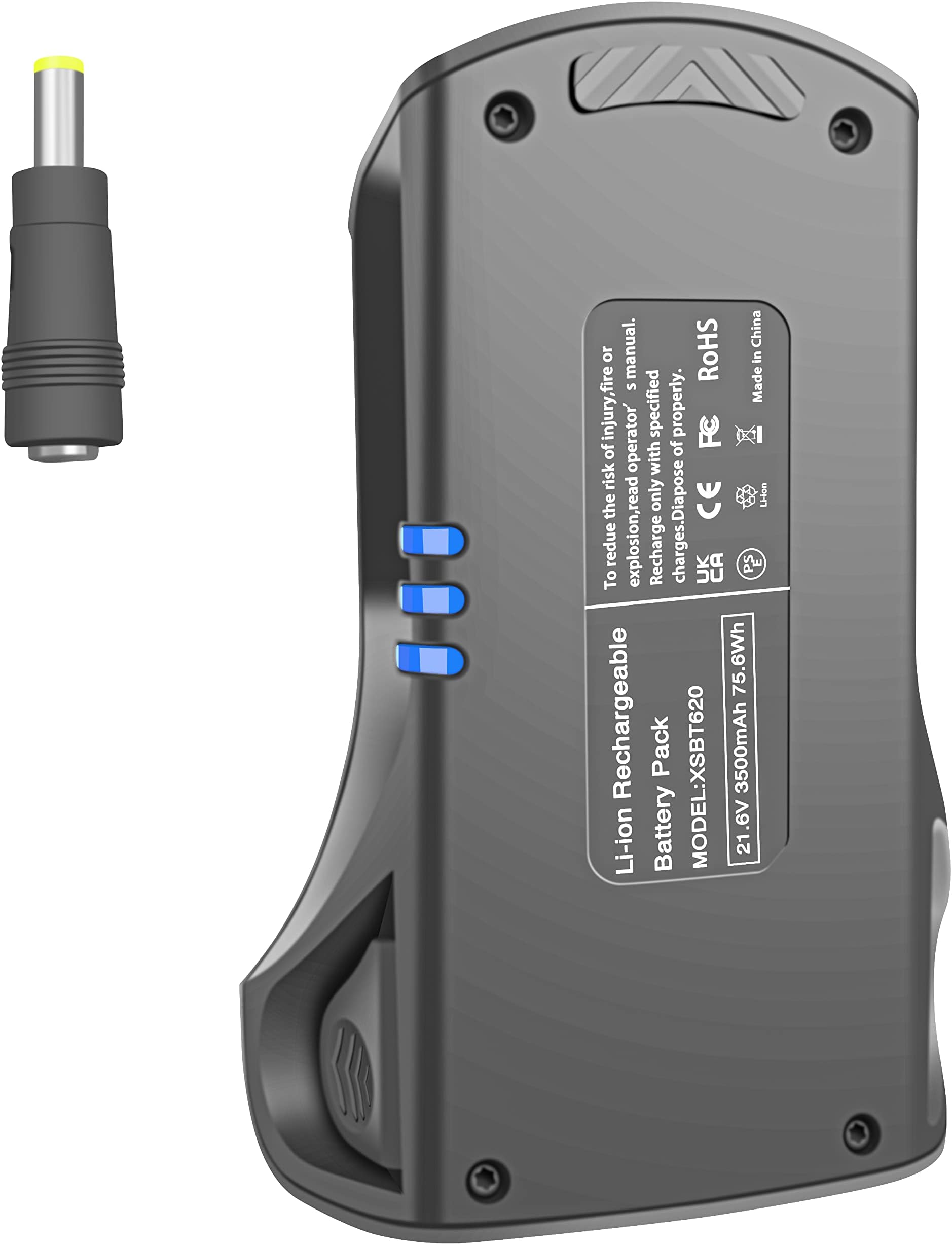 XSBT620 Battery XSBT600 for Shark IZ363HT IZ362H IZ163H IZ162H IZ376H IZ382H IZ377H Rocket Pet Pro/Pet Plus/Pet Power/PowerPro Flex Reveal Plus Cordless Stick Vaccum