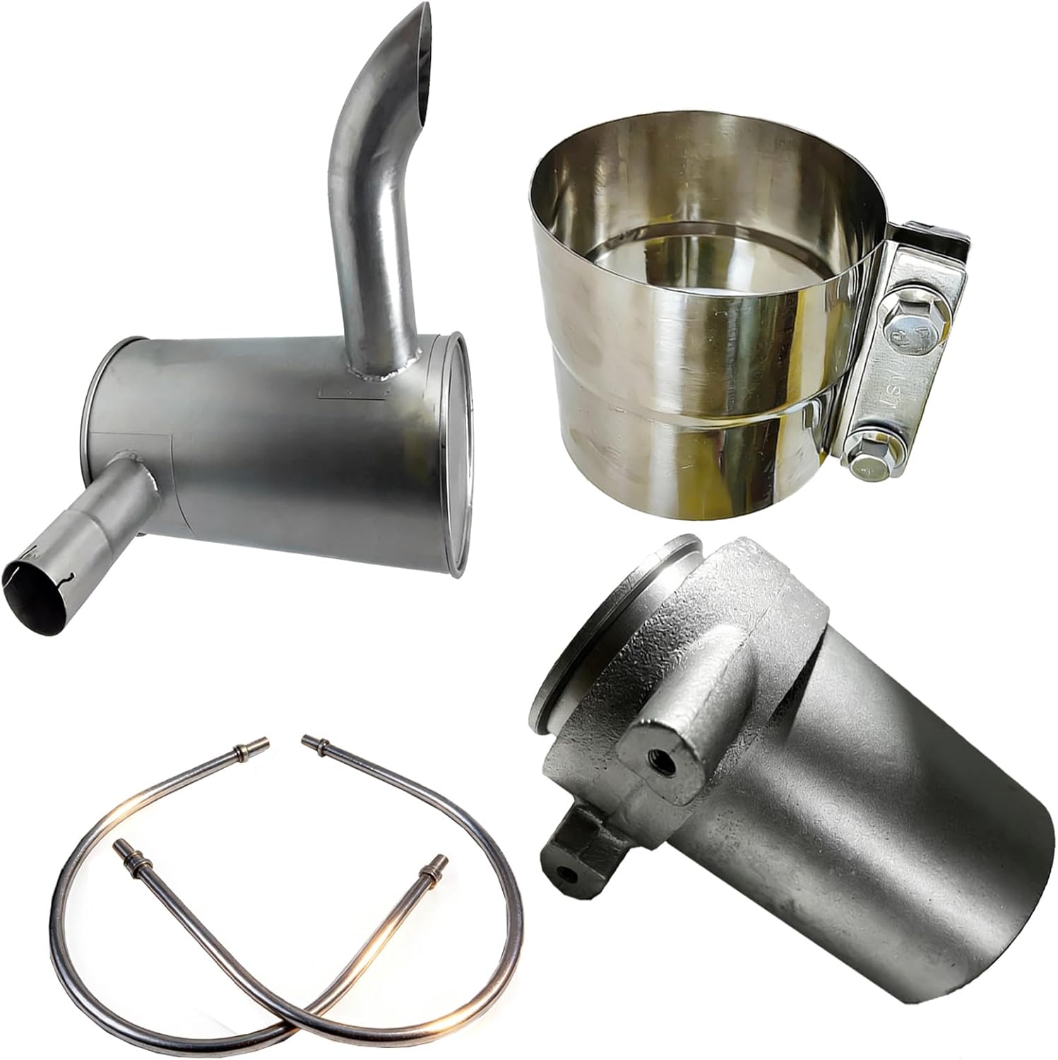 Muffler Kit 6210-11-5232 6754-11-5310 6754-11-5940 6210115232 6754115310 6754115940 Compatible for Komatsu Excavator