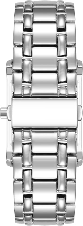 Armitron Men's Genuine Crystal Accented Stainless Steel Watch