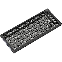 Glorious Gaming GMMK PRO 75% Barebones (solo struttura) – Tastiera da gaming mecc. modulare, TKL (75%), struttura da 1,5 kg, RGB, personalizzabile, switch a 5 pin, layout americano ,  ANSI – Nero