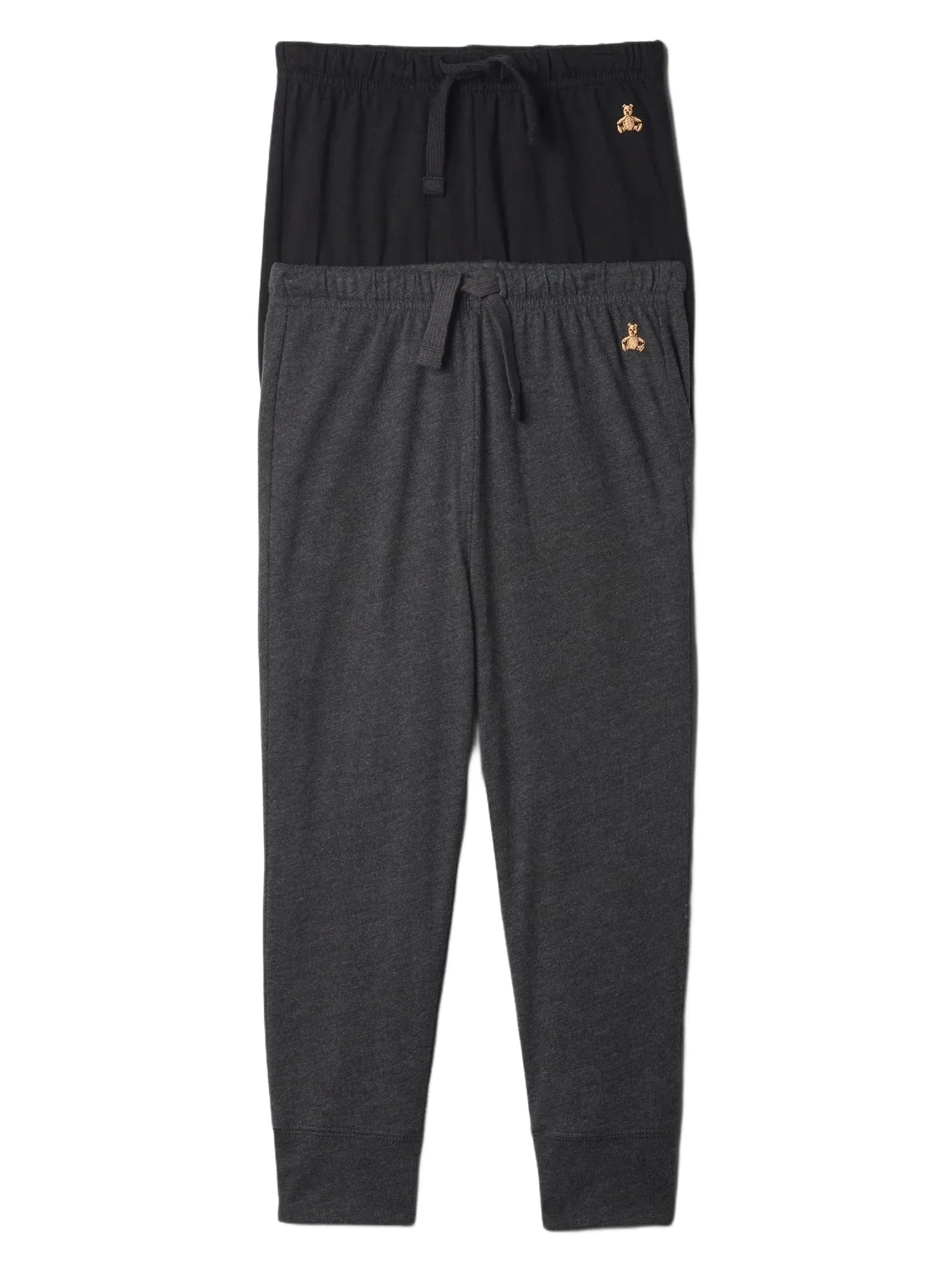 

                                                    GAP Baby Boys 2-Pack Pull-on Pants Charcoal HTHR G