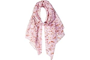 Exquisite Lightweight Dog-Themed Scarf: Adorn Yourself with Canine Charm