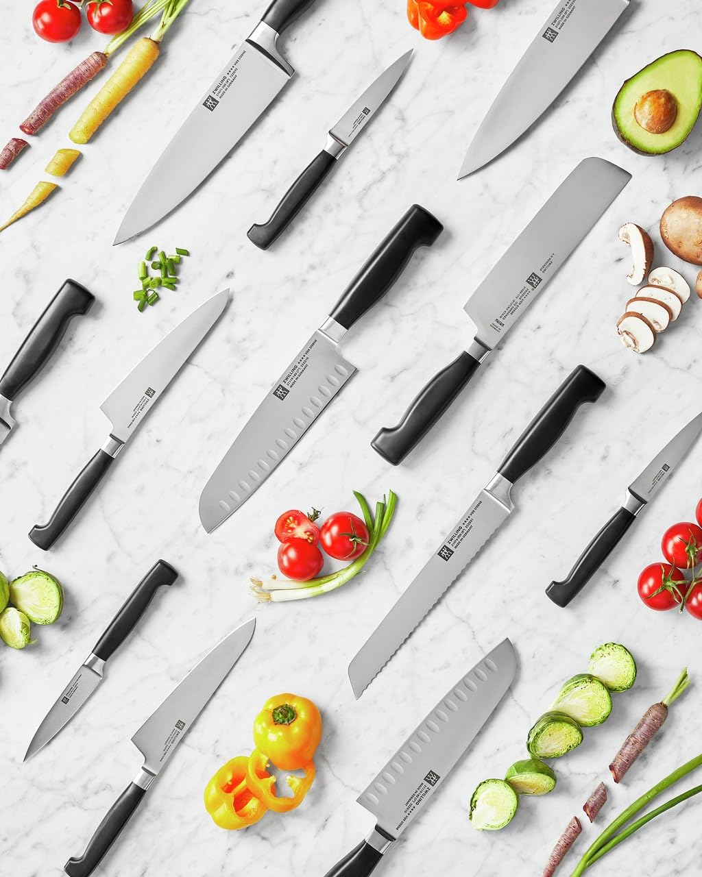 Zwilling Professional S Santoku - Cuchillo (18 cm)