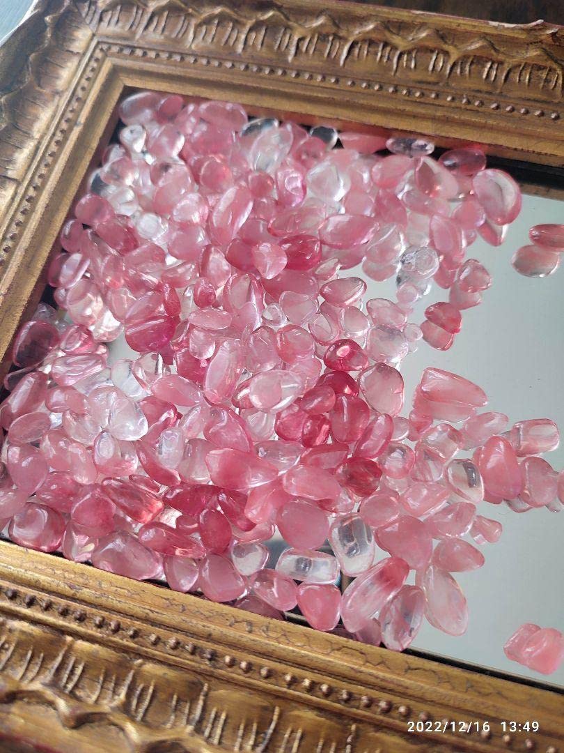 Amazon.co.jp: 桜 ピンクサゲ風 約500g さざれ 細石