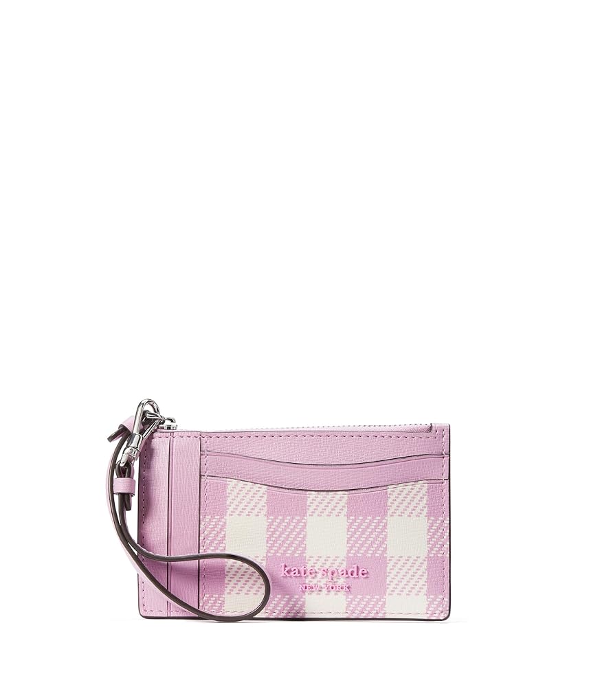 KATE SPADE ギンガムフィールドカードケースリストレット Amazon | Kate Spade New York レディース モーガンギンガム