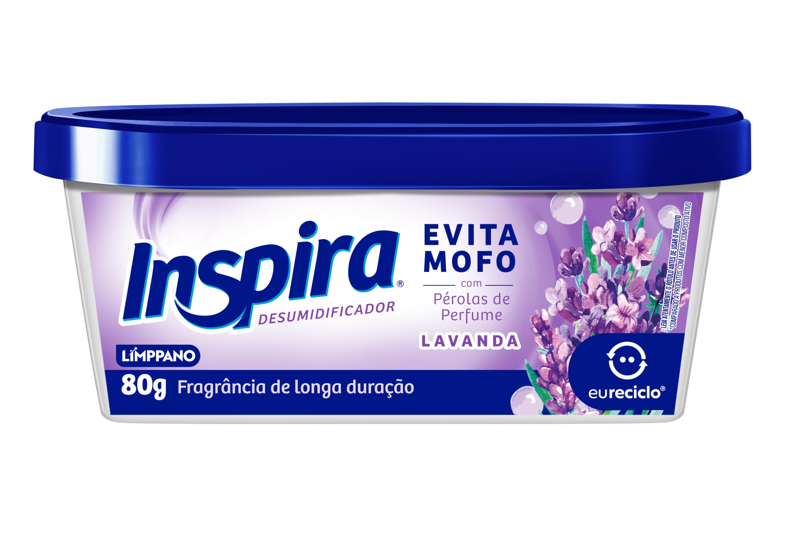 Limppano Evita Mofo Desumidificador Inspira 80G Lavanda