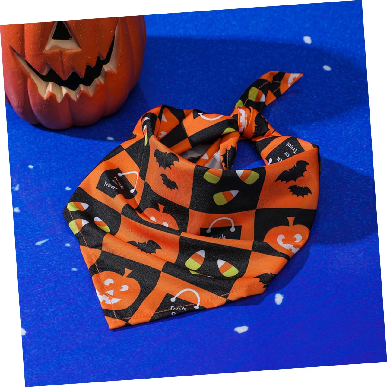 BESPORTBLE 10 PCS Pet Triangolo Asciugamano Vacanza Bandane per Cani Halloween Pet Sciarpa Halloween Cane Triangolo Sciarpa Bavaglini Silenziatore Sciarpa del Cane