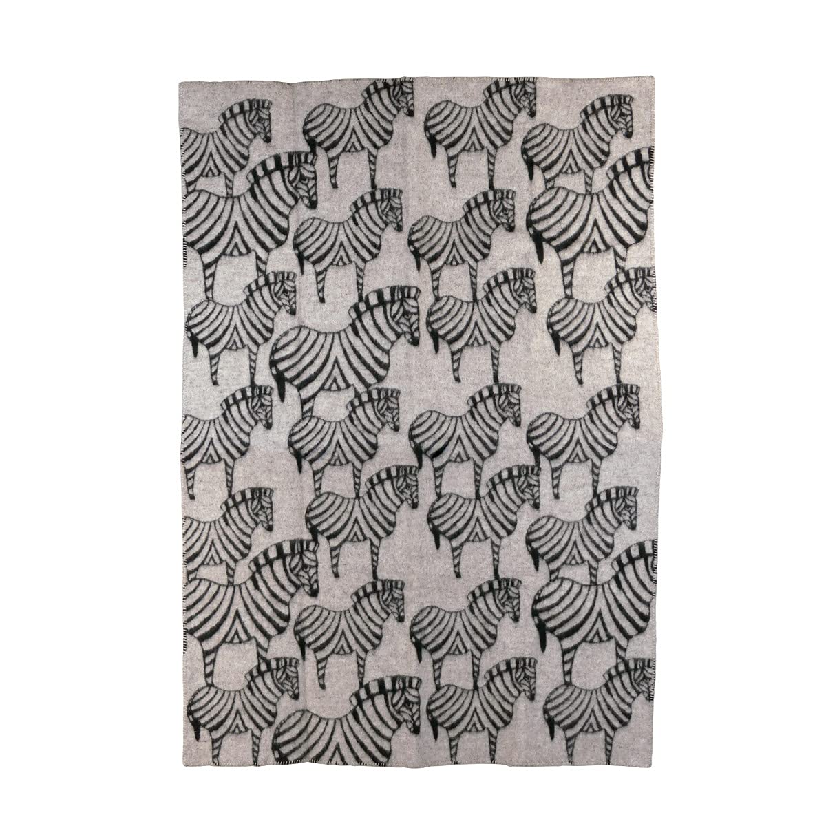 クリッパンブランケットゼブラ130×180cmベージ 228202ウール北欧 KLIPPAN（クリッパン） 【並行輸入品】KLIPPAN ウールブランケット