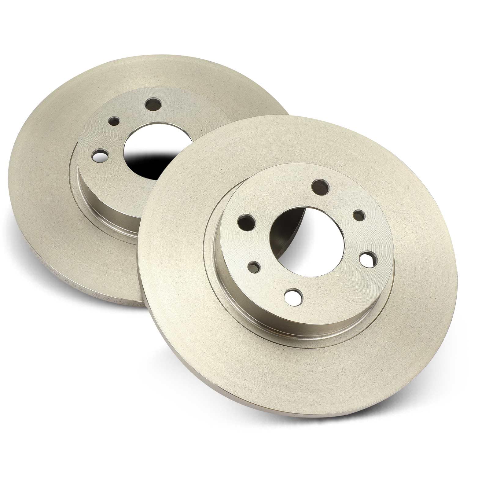 Frankberg Set di dischi freno incl. 2x Dischi Freno Anteriore Pieno Diametro258mm Compatibile con 500 312 P.a.n.d.a Van 312 519 Punto 188 Ypsilon 843 Replace# 60802029