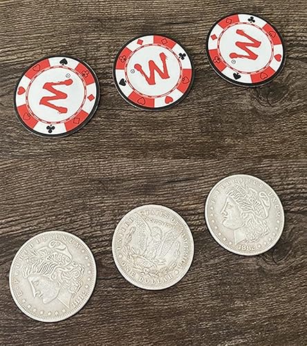 Miniatura 5 de ZQION STC Coin Set Cambio de Monedas Penetrar Monedas Mágicas Trucos Cerca de Monedas Mágicas Trucos de Moneda Accesorios Multiplicar Monedas de