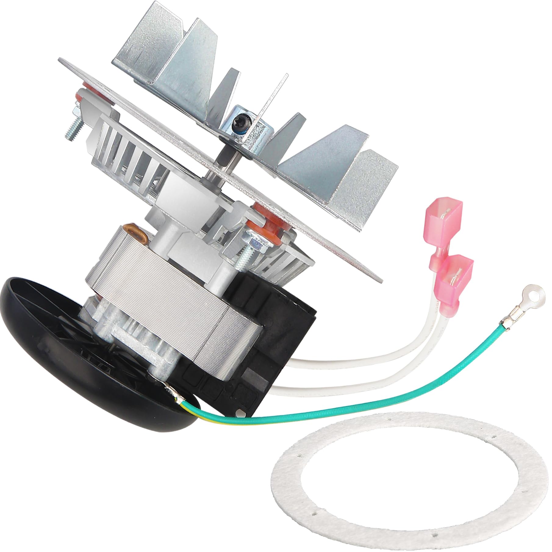 Exhaust Blower Motor & Gasket For QuadraFire Santa Fe Pellet Stove - Model PP7620