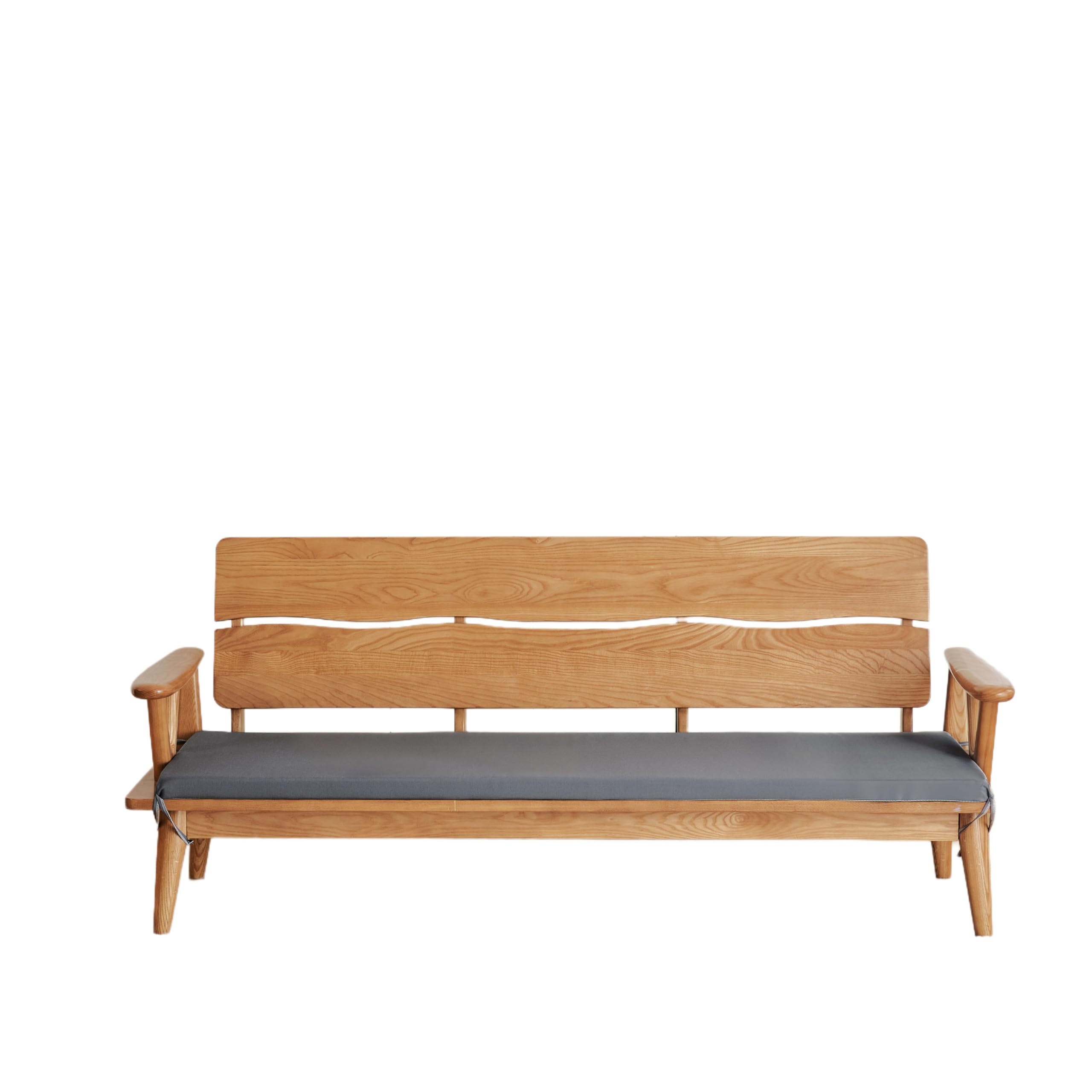 EBETA Outdoor Bankauflage wasserabweisend Sitzauflage Bankkissen Gartenbank Sitzkissen waschbar, 5cm dick Bankpolster Bezug abnehmbar Gartenmöbel (Anthrazit, 120 * 40 * 5 cm)