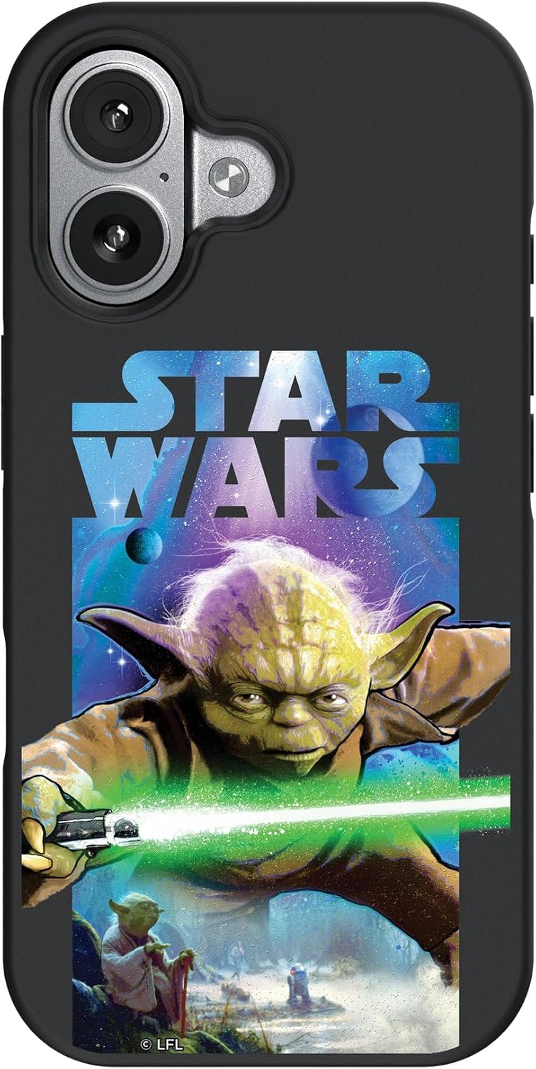 Keyscaper Star Wars Yoda Portrait Collage Bump Cell Phone Case for iPhone 17