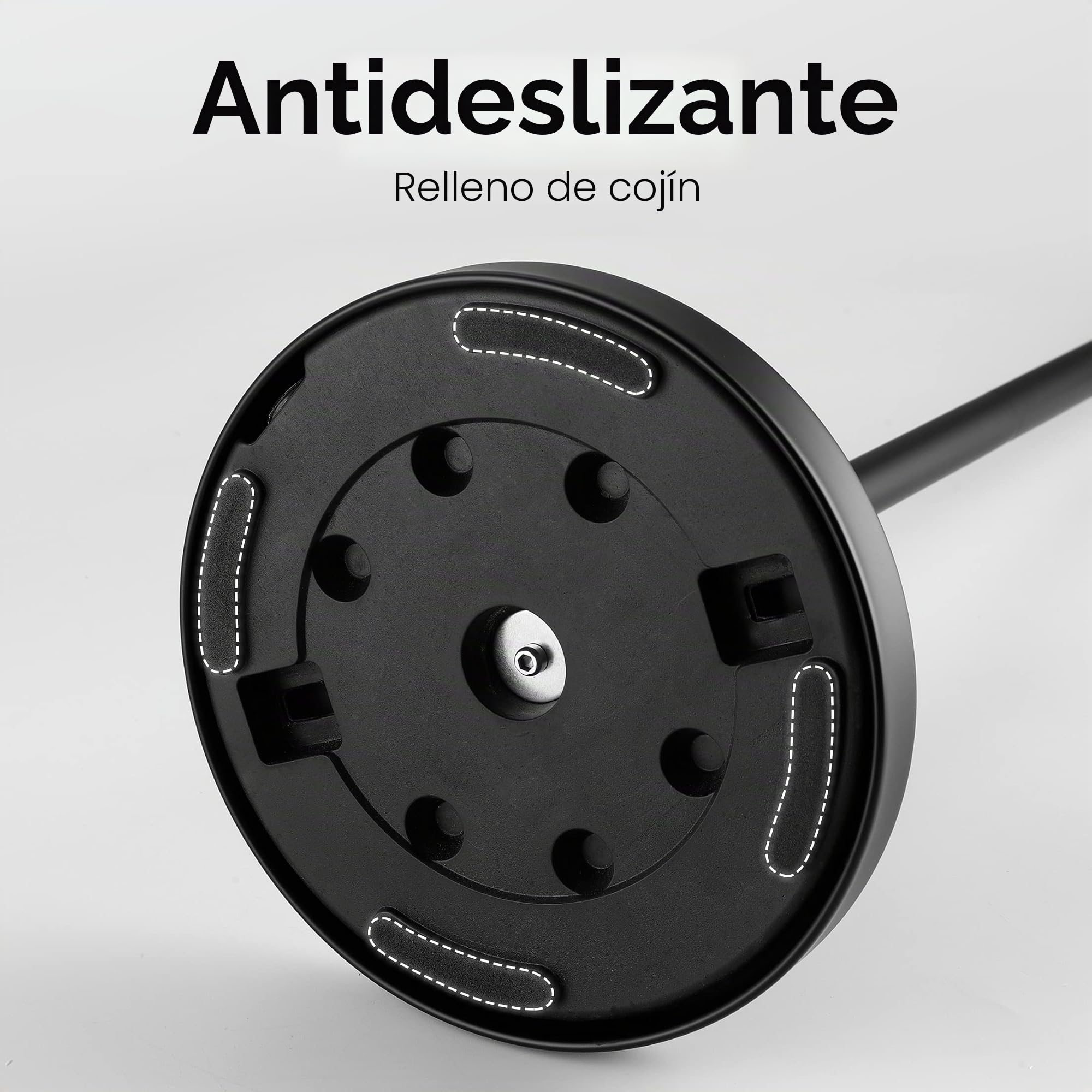 KES Portarollos Papel Higienico de Pie Negro Porta Rollos de Papel Higienico Portarollos Papel Higienico de Pie, Portarrollos Baño Acero Inoxidable, BPH283S1-BK