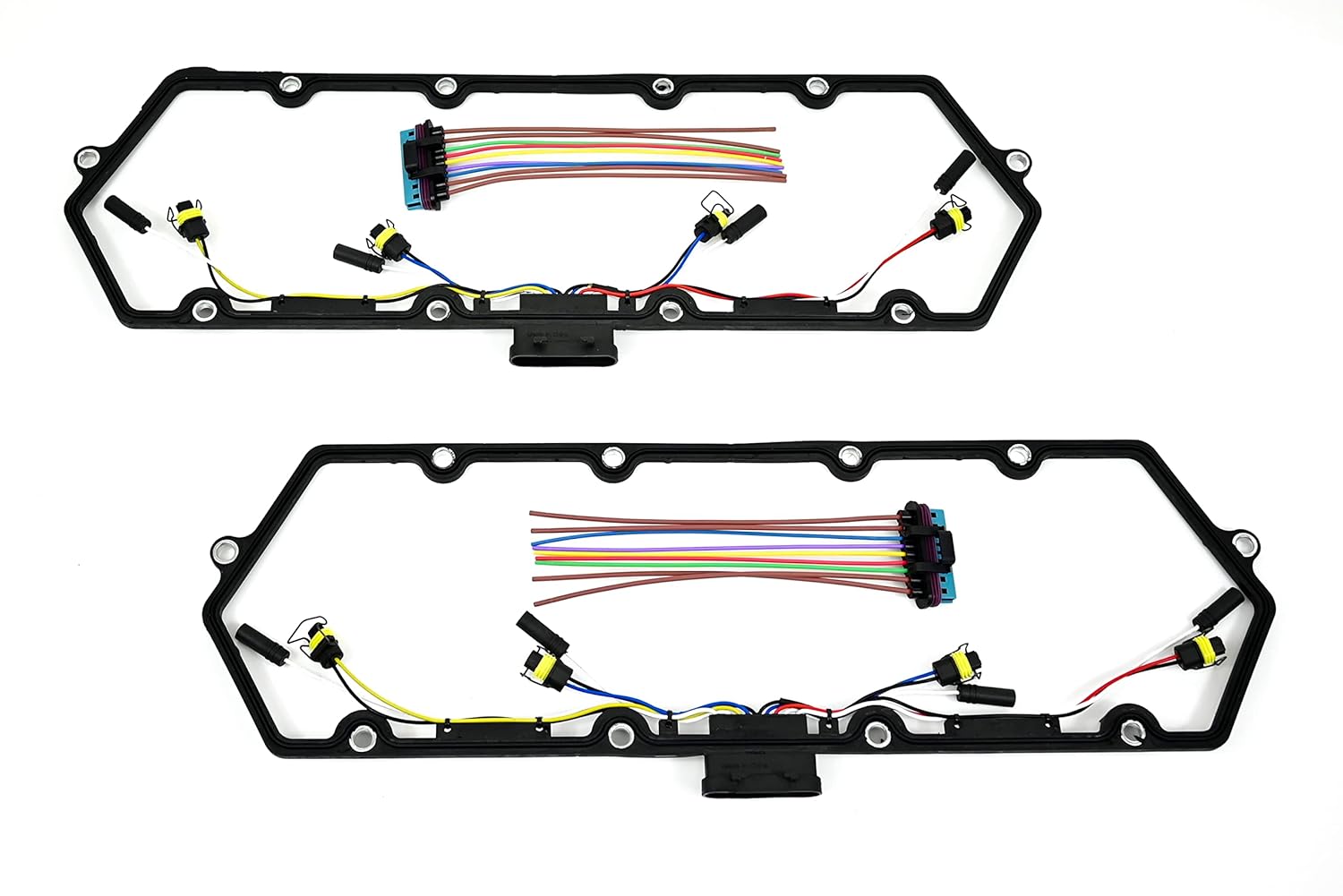 Michigan Motorsports 7.3L Powerstroke Valve Cover Gasket & Injector Harness Kit | Fits 1997-2003 Ford 7.3L Diesel F250 F350 Excursion E350 E450