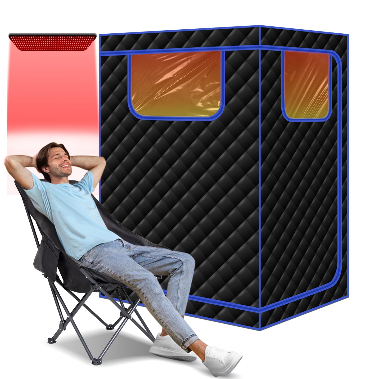 Smartmak 1-2 Person Infrared Sauna Blue