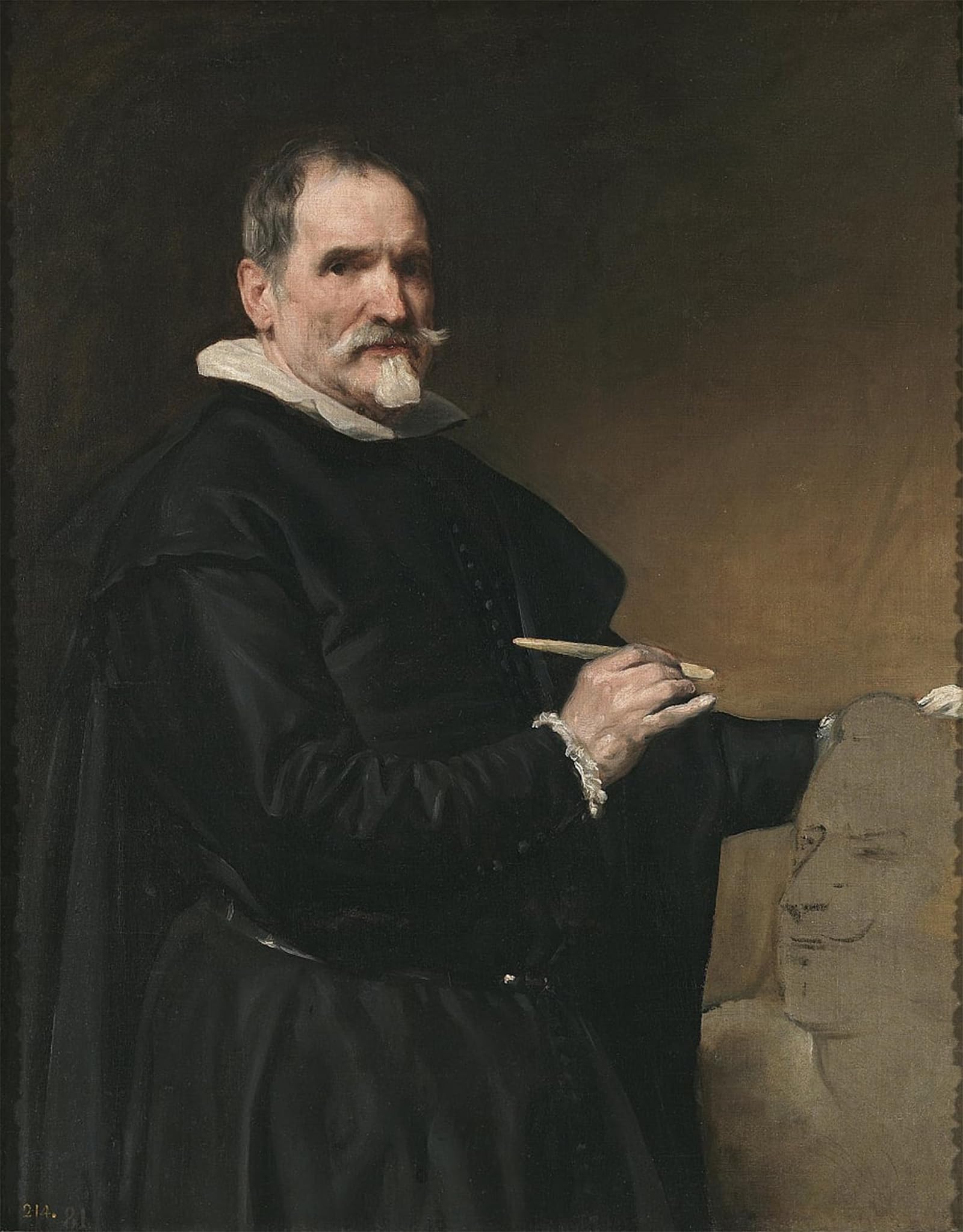 Serendipitp No Frame Abstract Painting Mural Print Picture Wall Decor Painting Juan Martínez Montañés By Diego Velázquez Vintage Wall Artwork For Home Decor 60X90cm