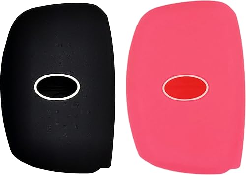 Miniatura 7 de Funda de goma de silicona para llavero compatible con Hyundai Elantra Elantra GT Ioniq Sonata Tucson SY5MDFNA433 2016-2021 (no para llaves con