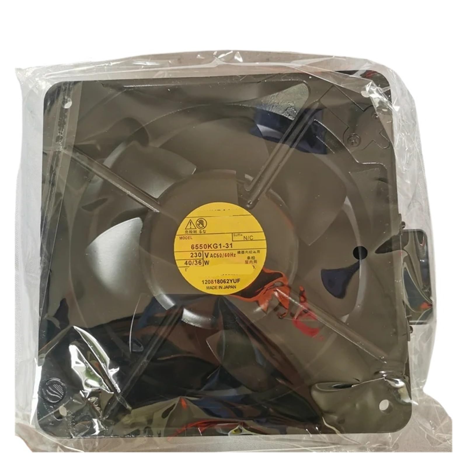 LZIKKGKI Fan 6550KG1-31 230V（V） 160 * 160 * 55MM 269.3CFM with sensor