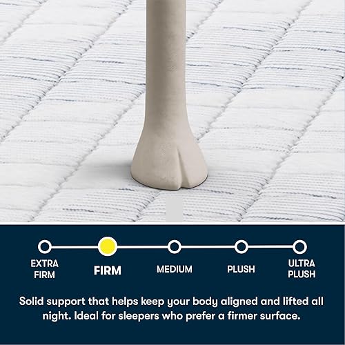 Vista 4 de Serta Five Star Colchón Tranquility de 12 pulgadas firme – Individual – Soporte zonificado, alivio de presión, enfriamiento – Cama en una caja