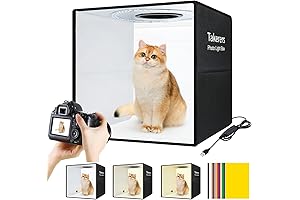 Takerers Light Box Photography Light Box for Product Photography