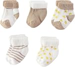 Ruliby New Born Clothes Cotton Baby Bodysuit Soft Romper and Accessories Layette Set 0-12 Months, 23-pack
