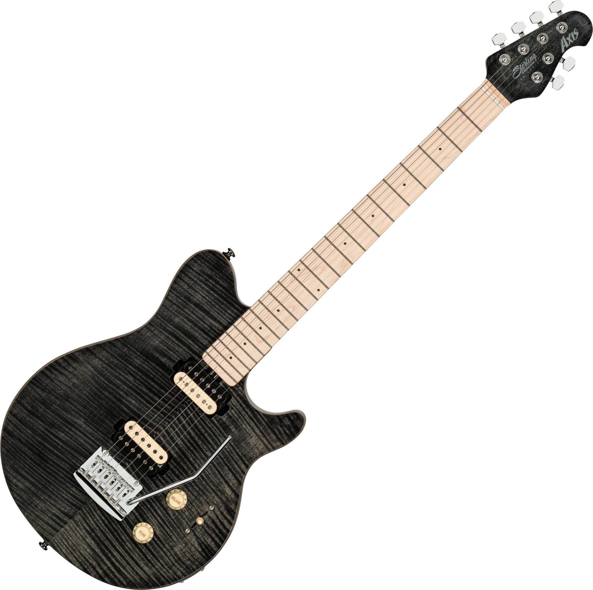 Amazon | STERLING by Musicman SUB AX3FM-TBK-M1 AXIS FLAME MAPLE