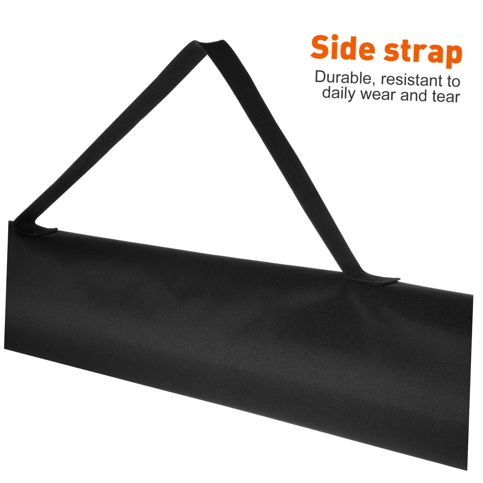 Bolsa portátil para postes de tienda de campaña de tela Oxford robusta de 31,89 x 7,48 pulgadas, organizador para cañas de pescar y barras de toldo, práctica bolsa de almacenamiento