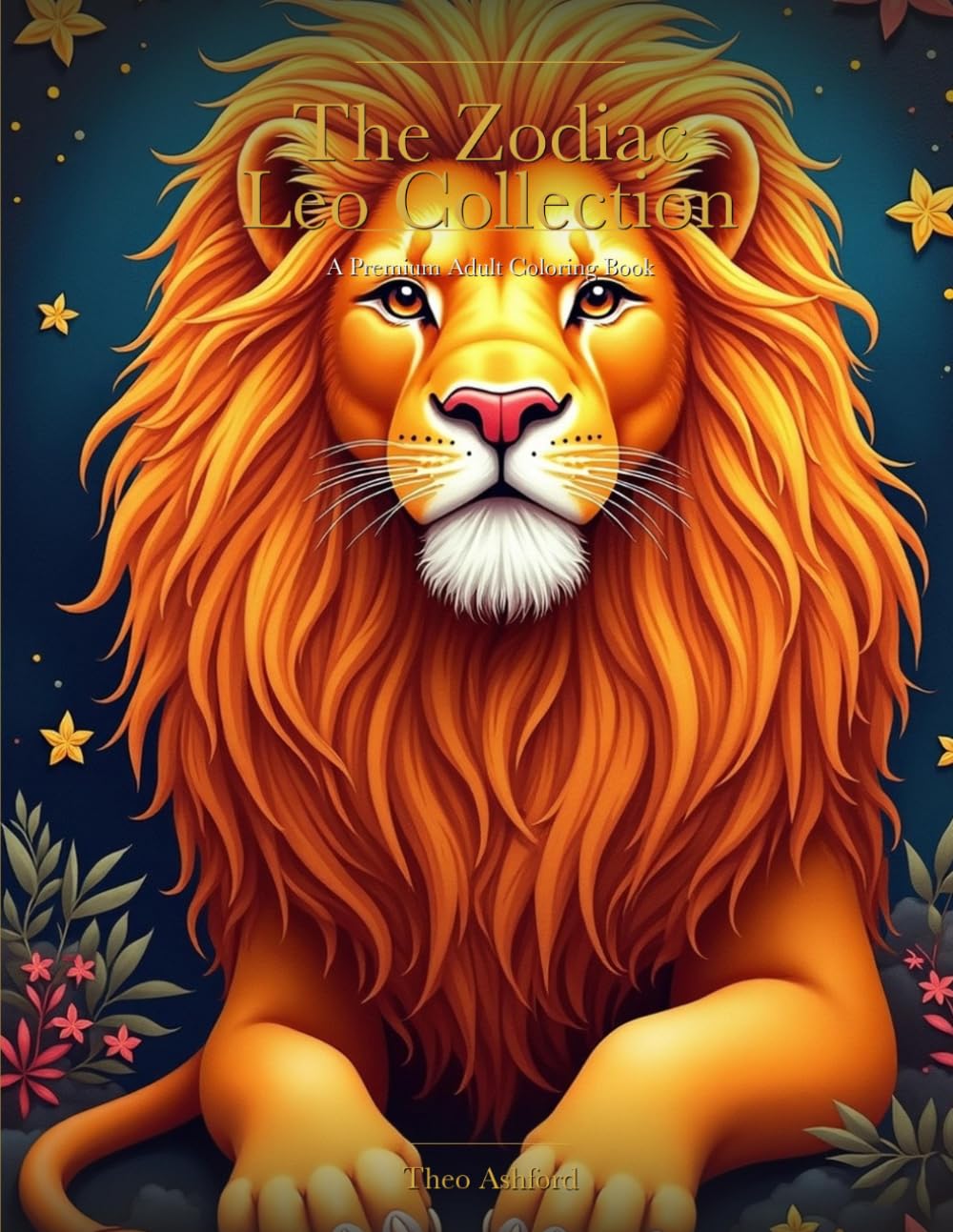 The Zodiac Leo Collection: A Premium Adult Coloring Book