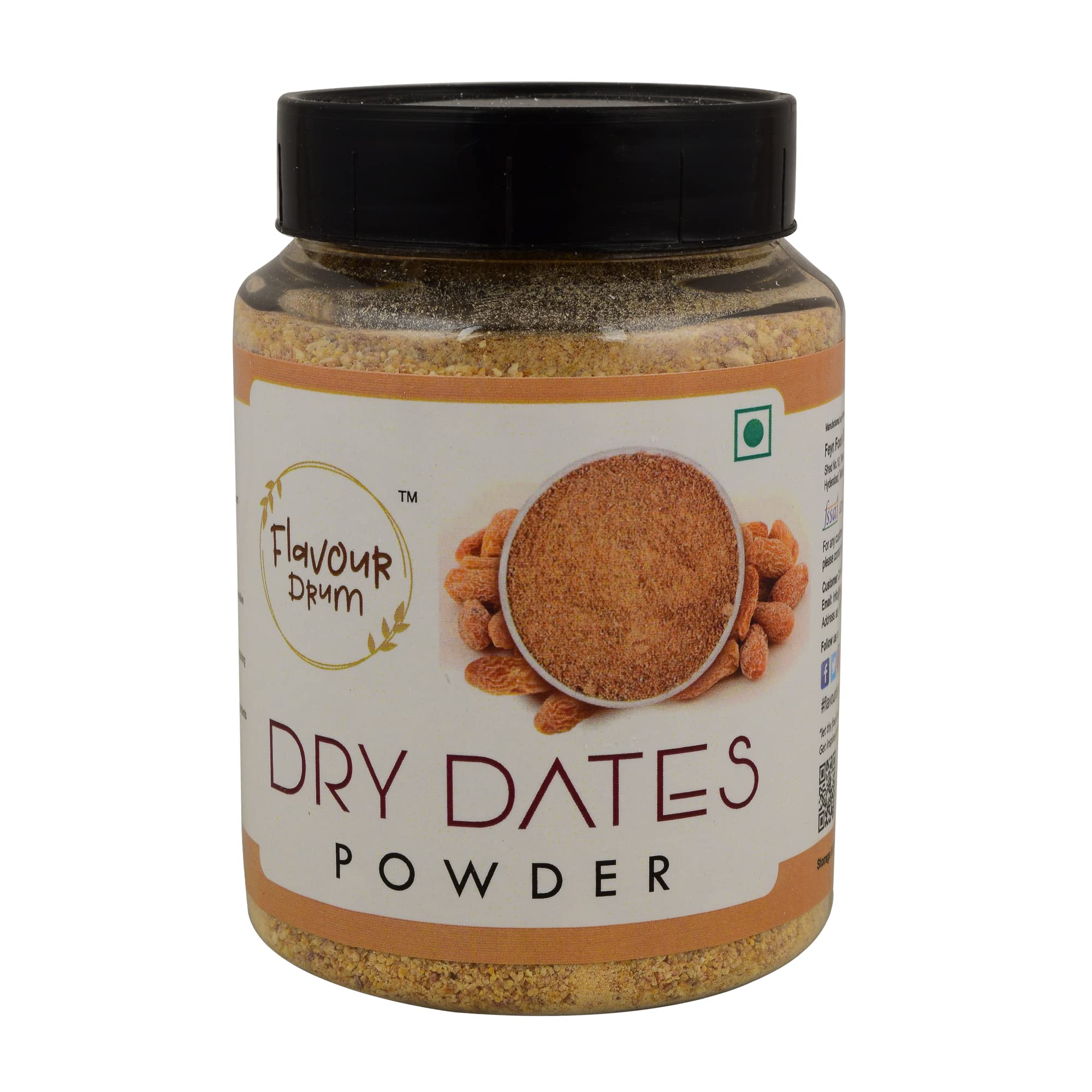 Flavour Drum Dry Dates Powder - Natural Sweetener , 250 g (B09WK59768) Amazon Price History, Amazon Price Tracker