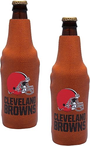 Miniatura 28 de Soporte aislante para latas y botellas de fútbol, hielera Huggie (escudo verde de Nueva York/logotipo (Jets)