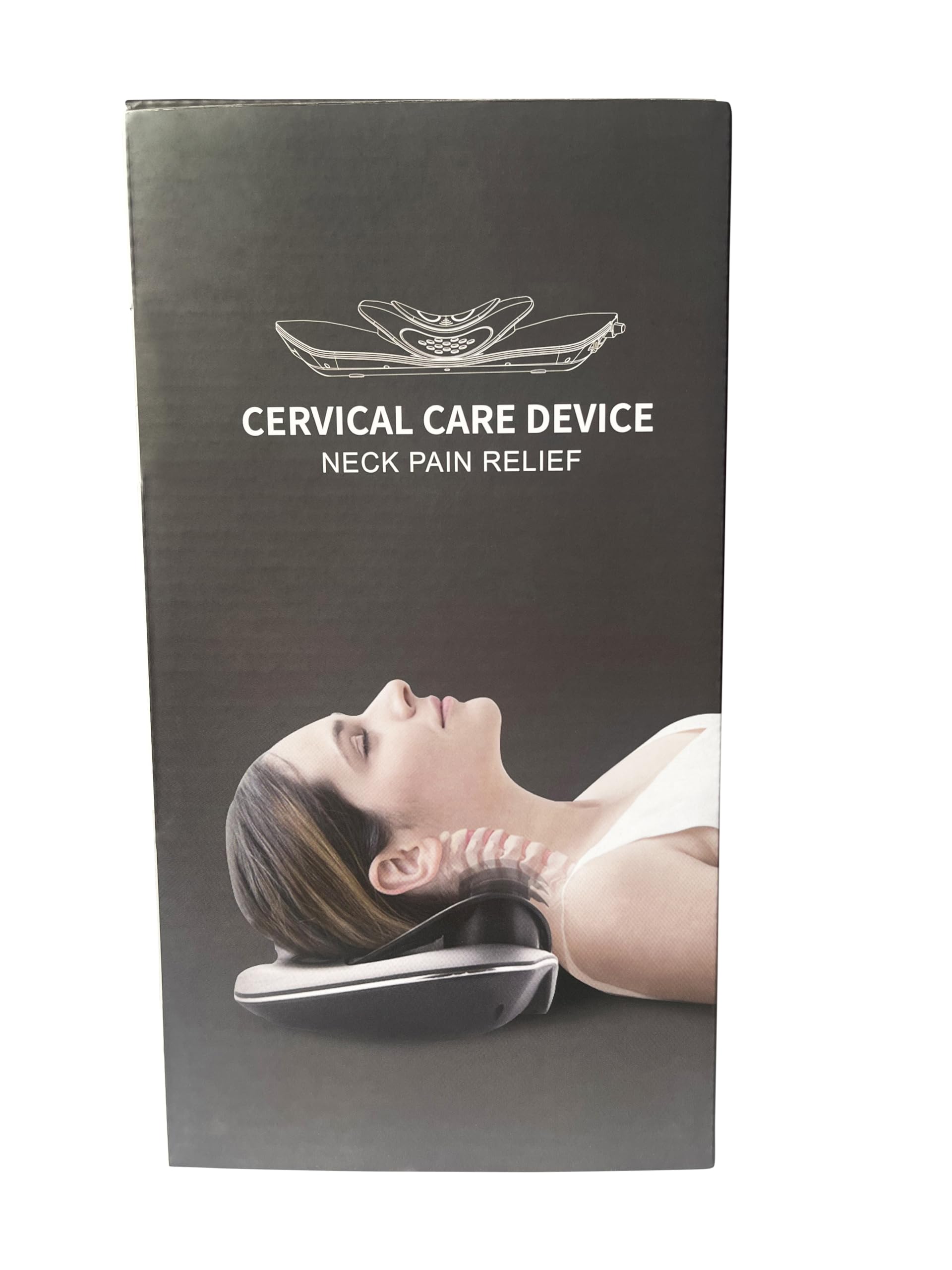 Premium Nackenmassagegerät mit EMS - Intensitätskontrolle für Wirbelsäulenhaltung und Nackenschmerzen | Enthält 2 Bedienungsanleitungen, 2 Elektrodenpads, 4 Patches und eine Fernbedienung mit 3 Modi