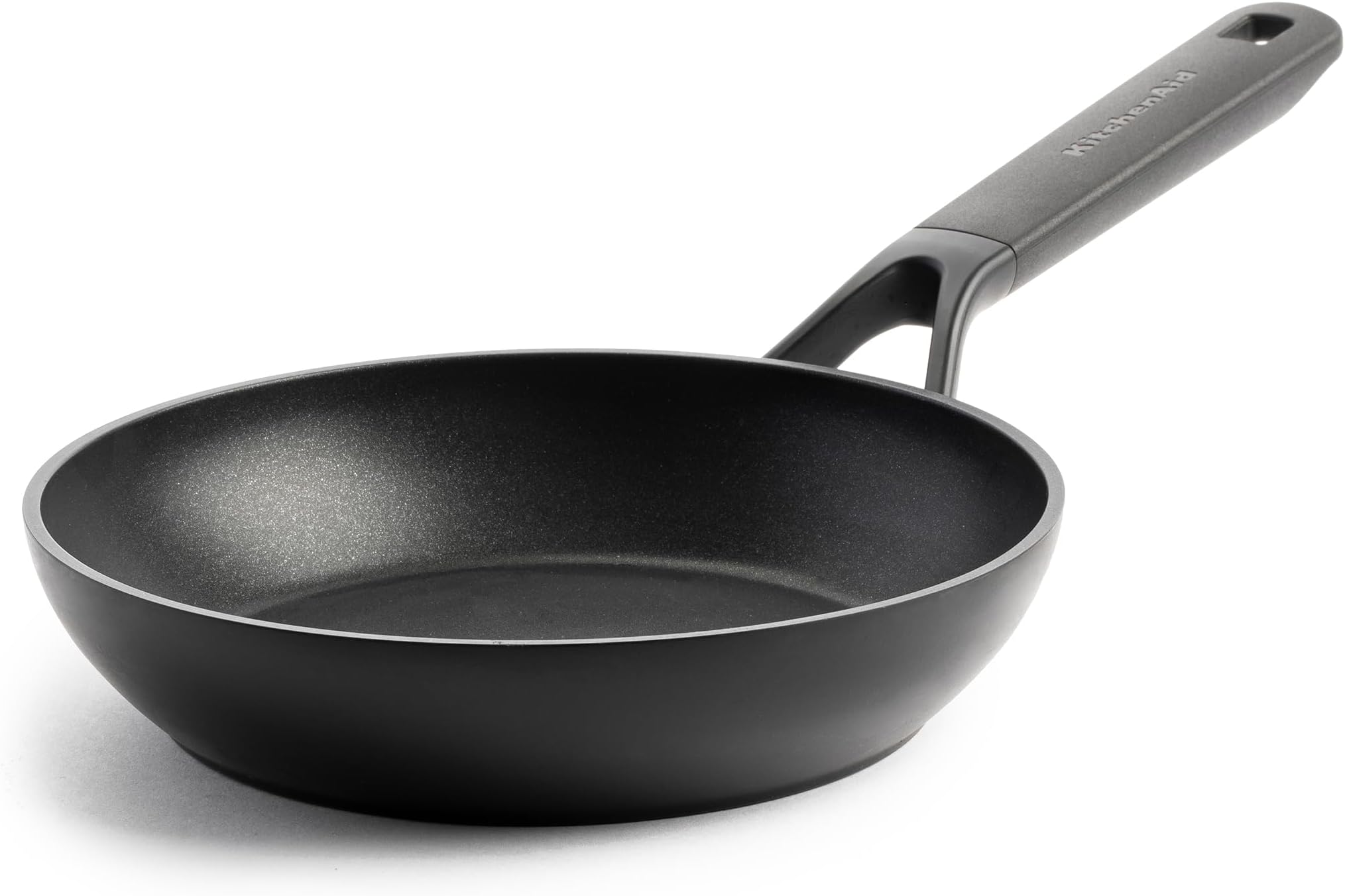 KitchenAid Classic Forged Hard Anodized PFAS-Free Healthy Ceramic Non-Stick, 20 cm Frying Pan, Induction, Oven Safe, Black