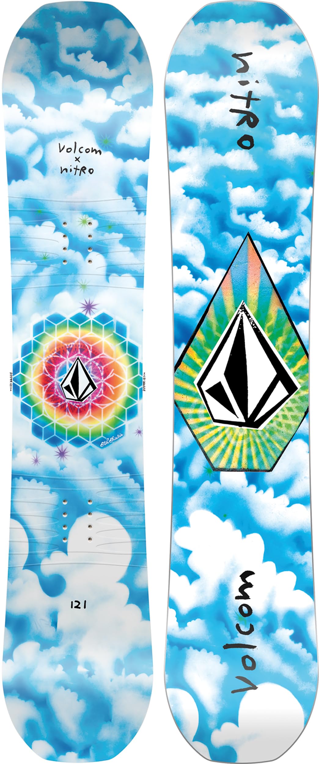 Nitro Snowboards Jungen Ripper Kids X VLCM ´24, Allmountainboard, Twin, Flat-Out Rocker, Softride